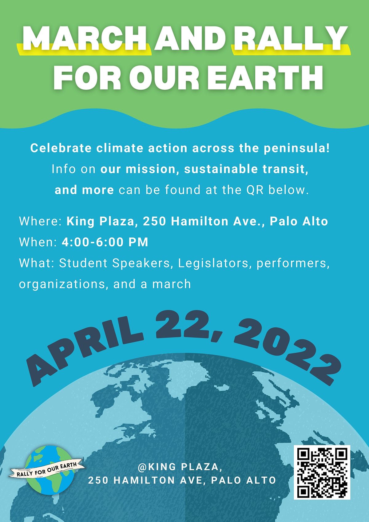 March and Rally for Our Earth