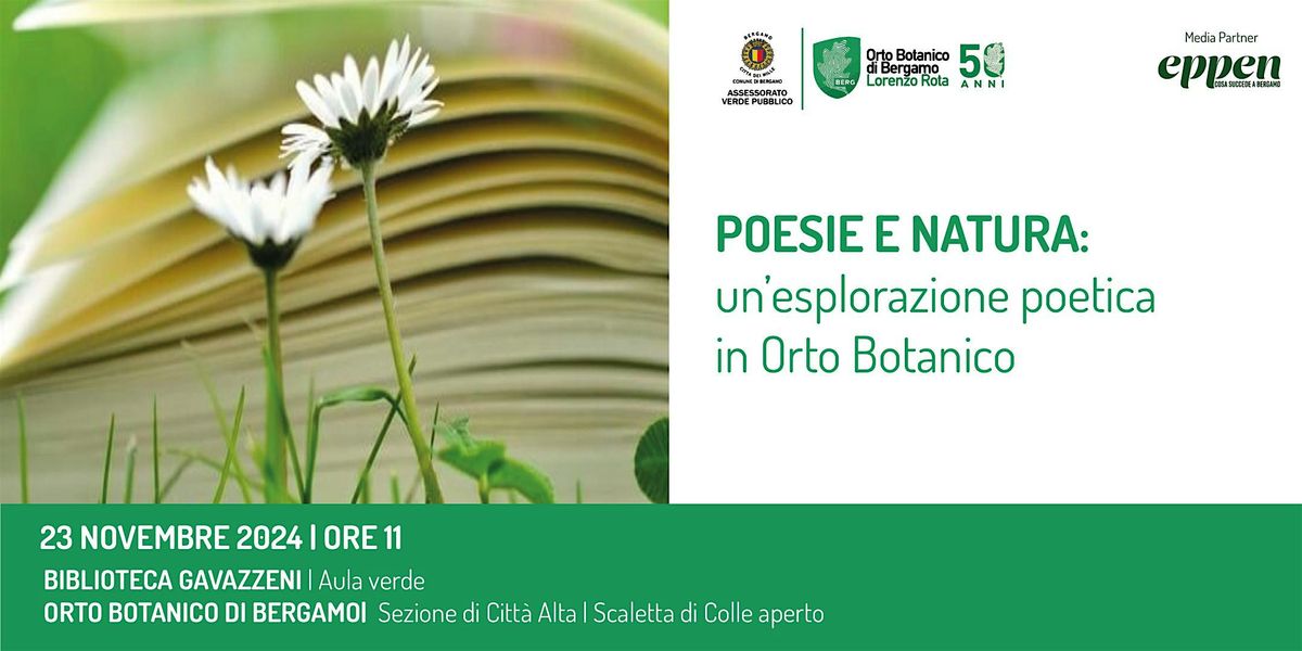 Poesie e Natura: Un\u2019esplorazione Poetica in Orto Botanico