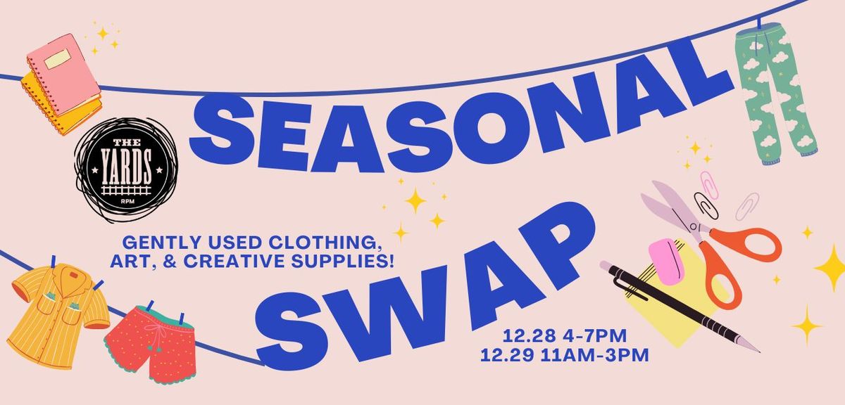 Art Supply & Clothing Swap