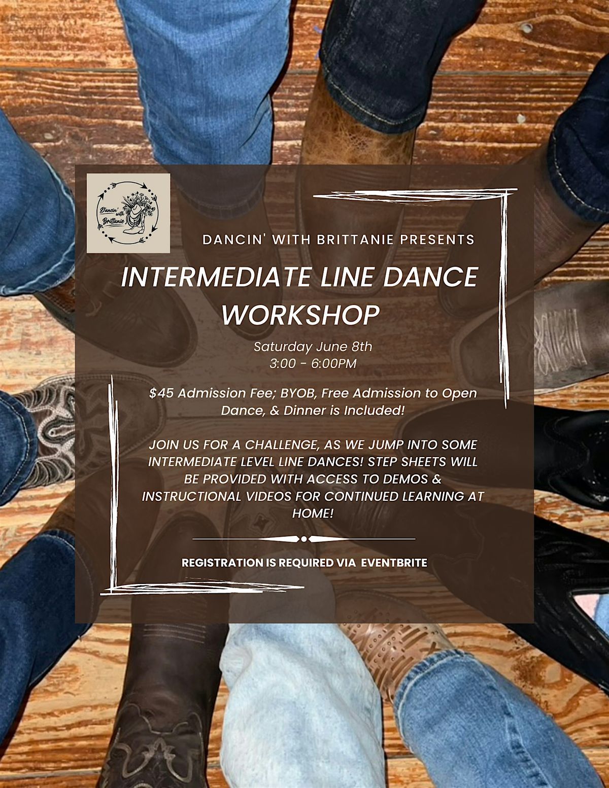 Hidden Springs Intermediate Line Dance Workshop