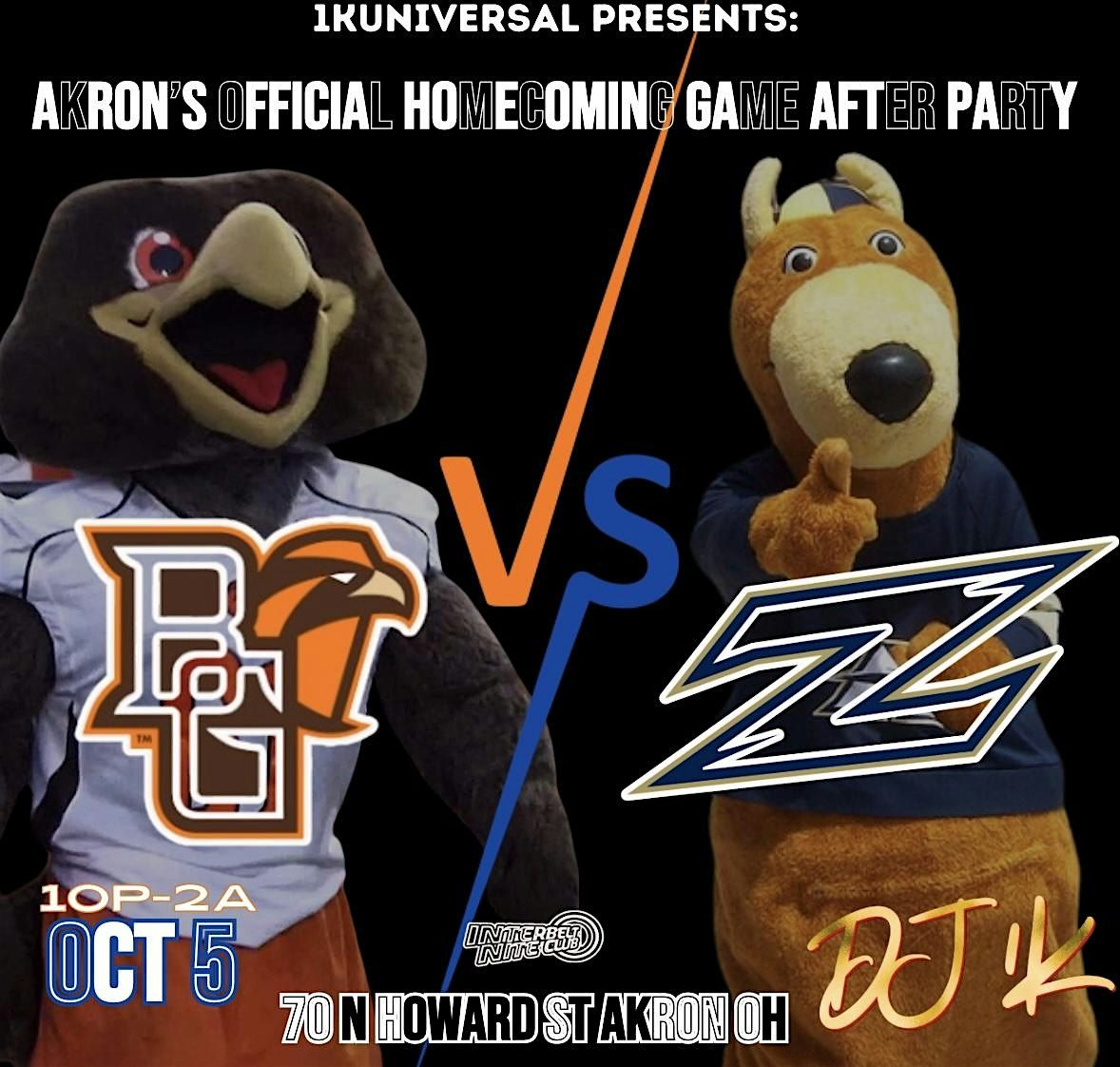 BGSU VS AKRON HOCO AFTER PARTY