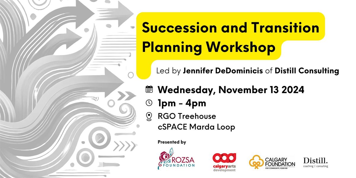 Succession and Transition Planning Workshop