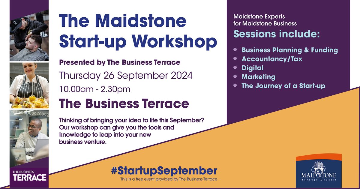 Maidstone Startup September Workshop