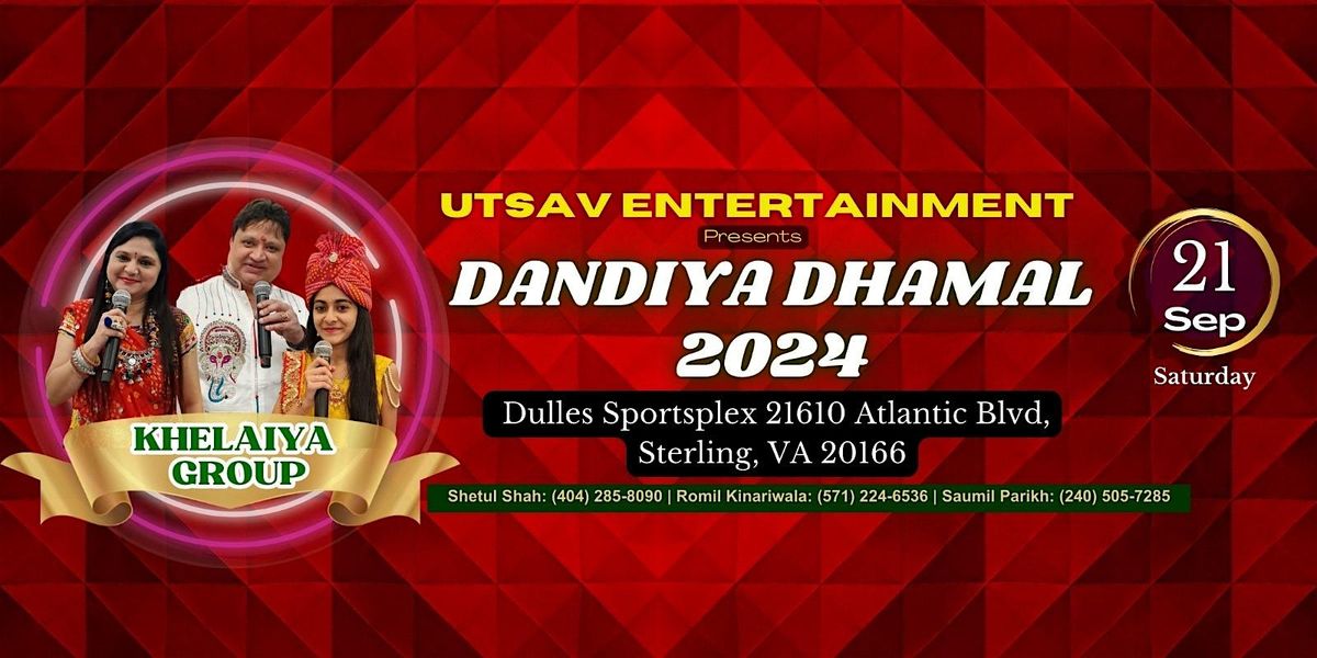 Dandiya Dhamal 2024 with Khelaiya Group