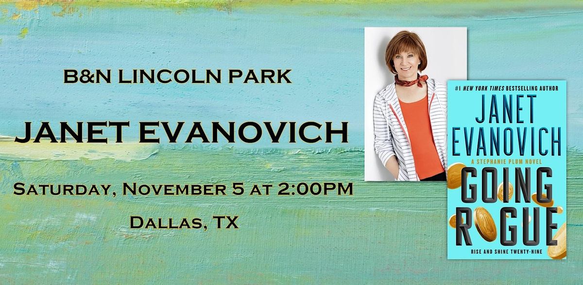 Book Signing with Janet Evanovich for GOING ROGUE at B&N - Lincoln Park!