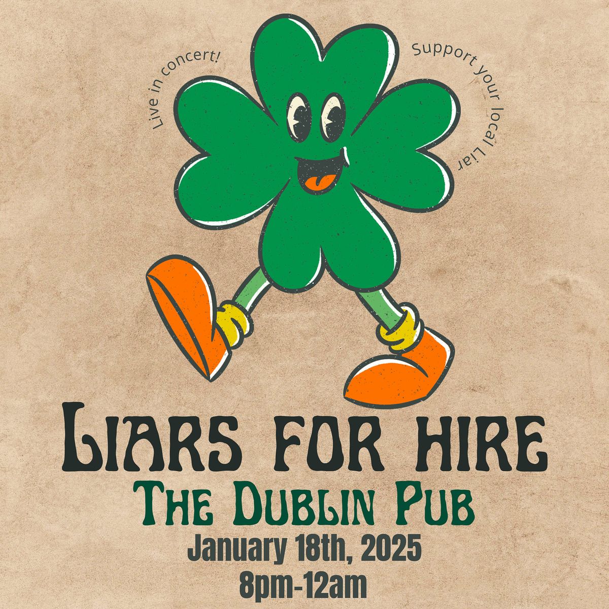 Liars for Hire Live in Concert at Dublin Pub! 