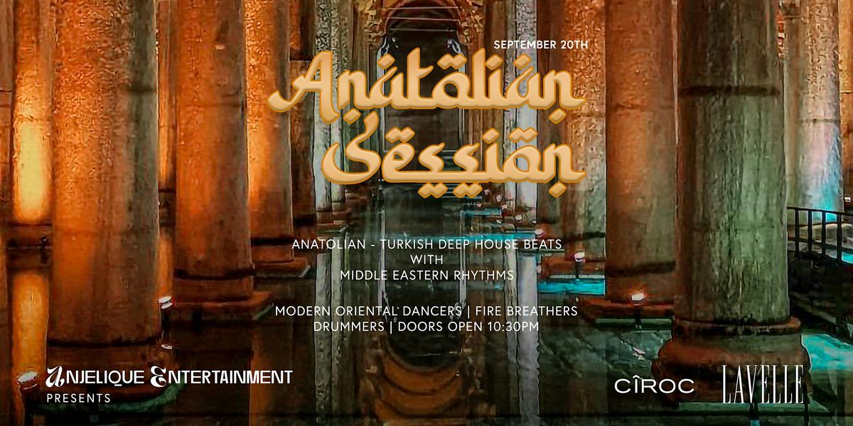 Anatolian Session-Turkish\/Anatolian House Beats with Middle Eastern Rhythms