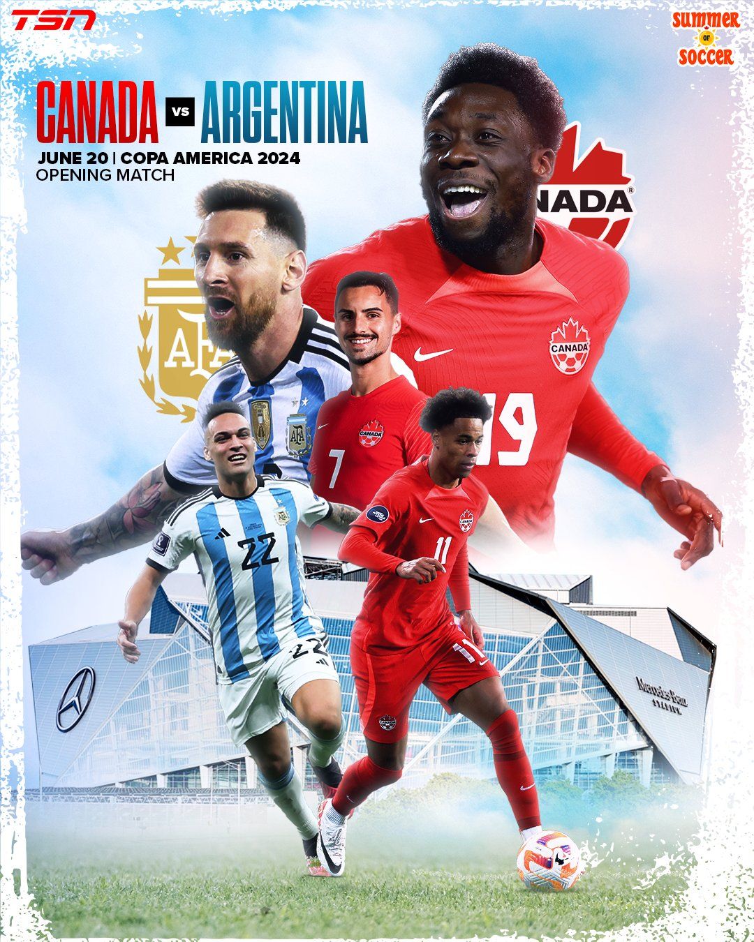 Copa America - Canada vs Argentina
