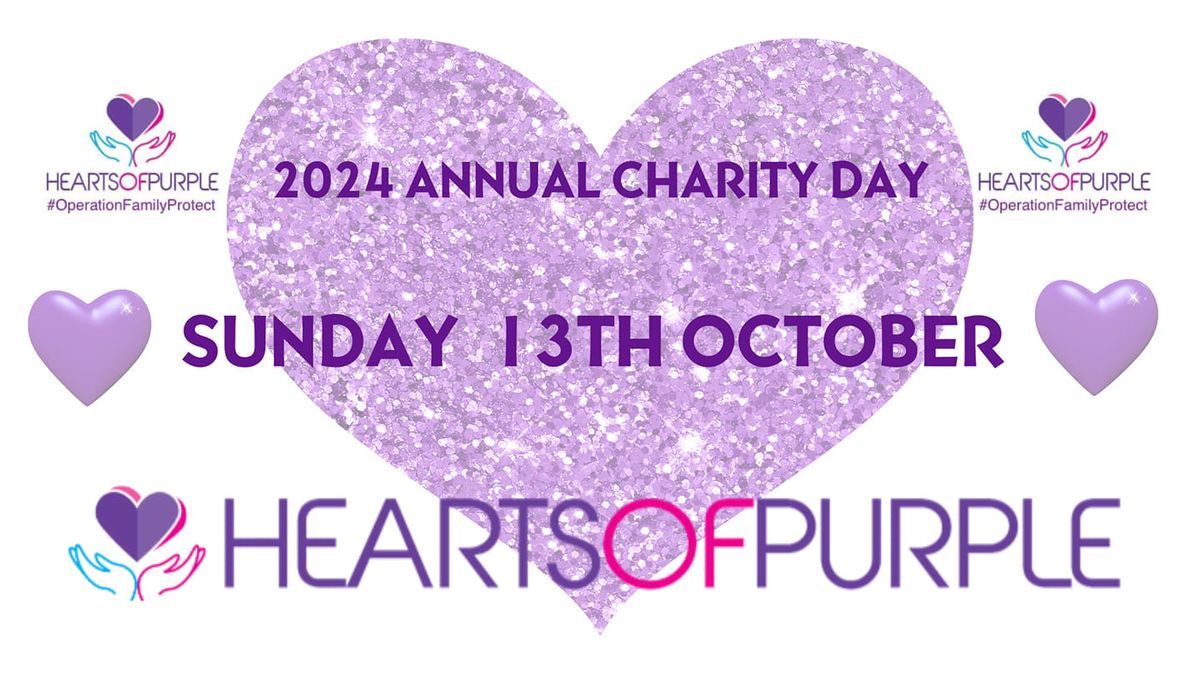 2024 ANNUAL CHARITY DAY - Hearts of Purple \ud83d\udc9c 