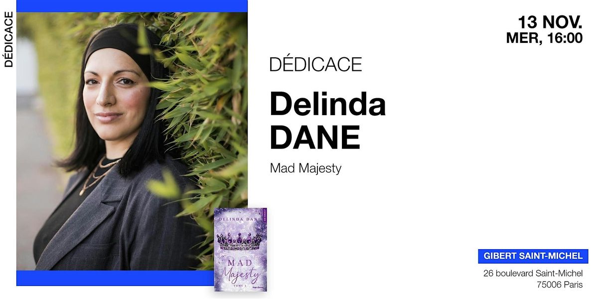 GIBERT d\u00e9dicace : Delinda Dane