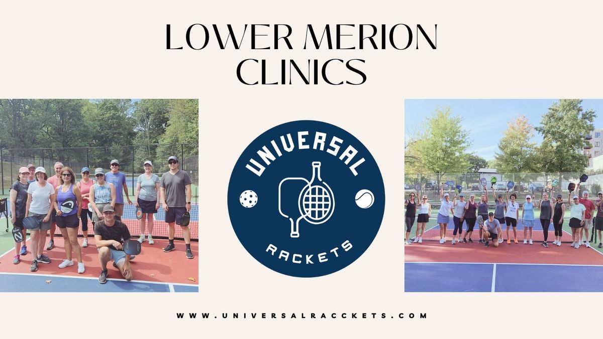 Lower Merion Pickleball Clinics