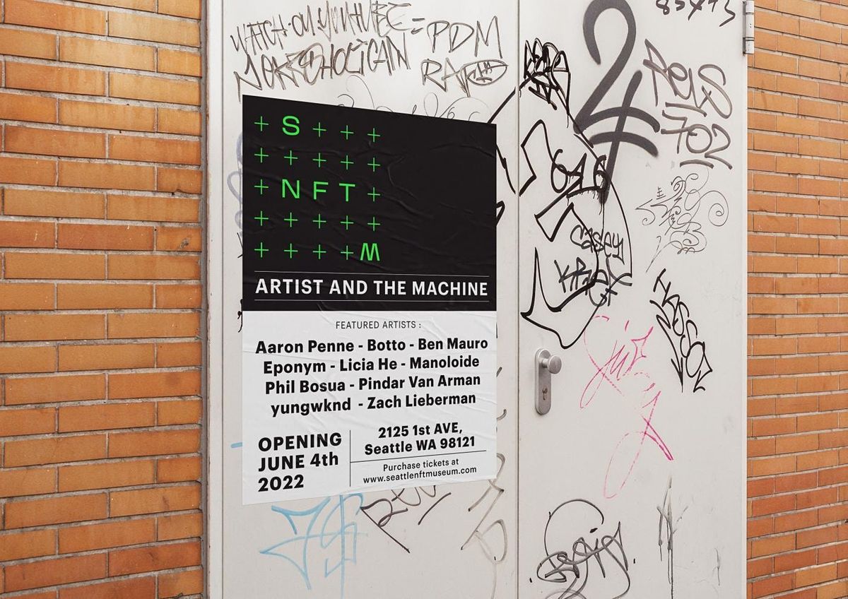 Seattle NFT Museum Admission: Artist and the Machine #NFT #AI