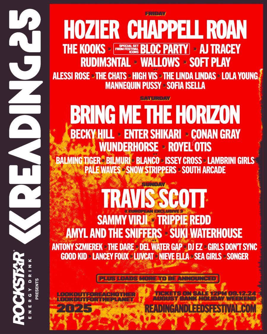 Reading Festival 2025 - Sunday - Travis Scott Tickets