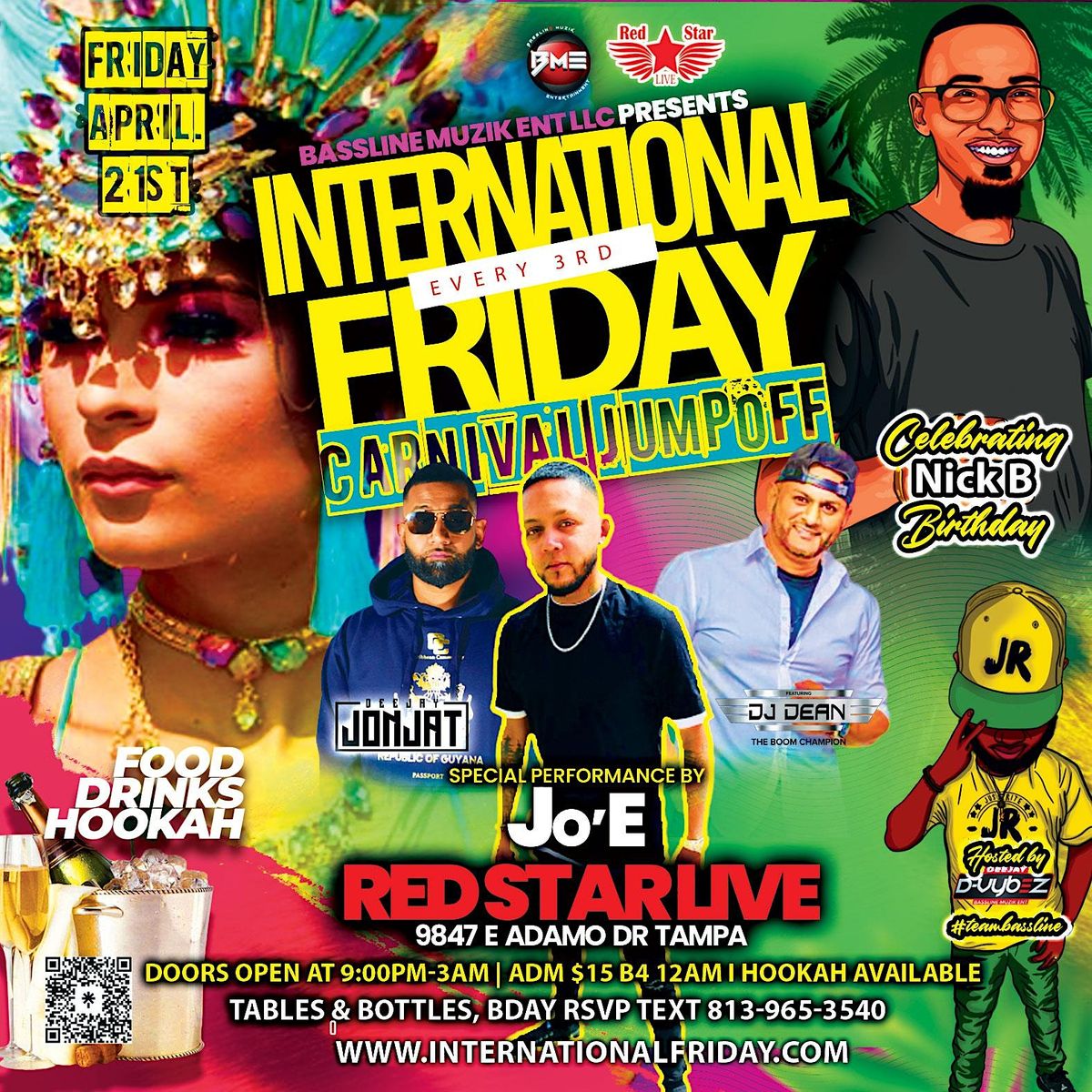 CARNIVAL JUMP OFF - INTERNATIONAL FRIDAY