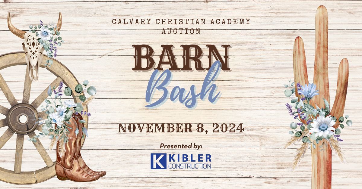 9th Annual CCA Auction \u2014 "Barn Bash"