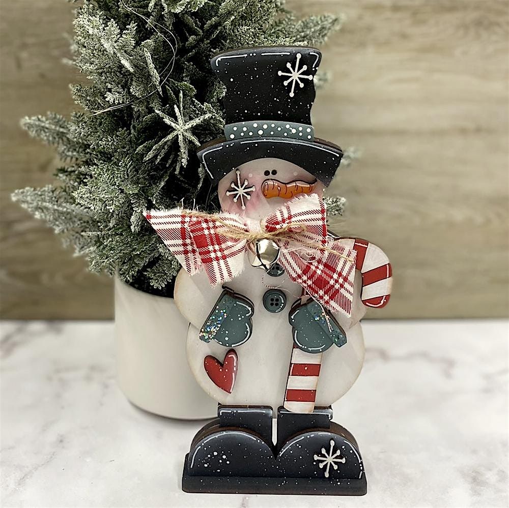 DIY Holiday Workshop: Create Your Own Standing Snowman