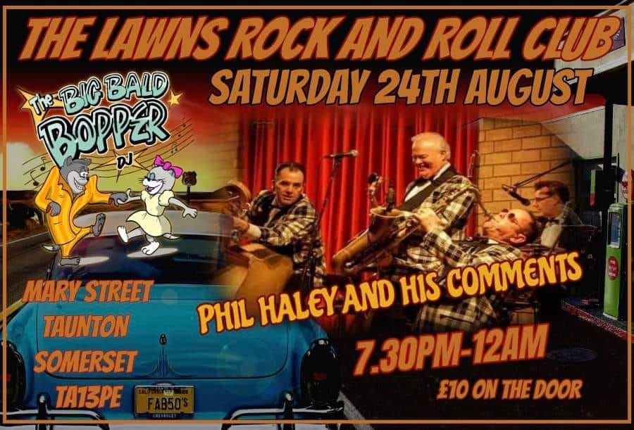 Phil Haley and his Comments - Lawns Rock n Roll Club 