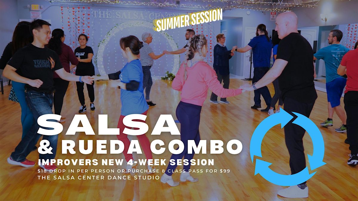 Salsa & Rueda Combo Classes, The Salsa Center, Lexington, 2 July to 23 July