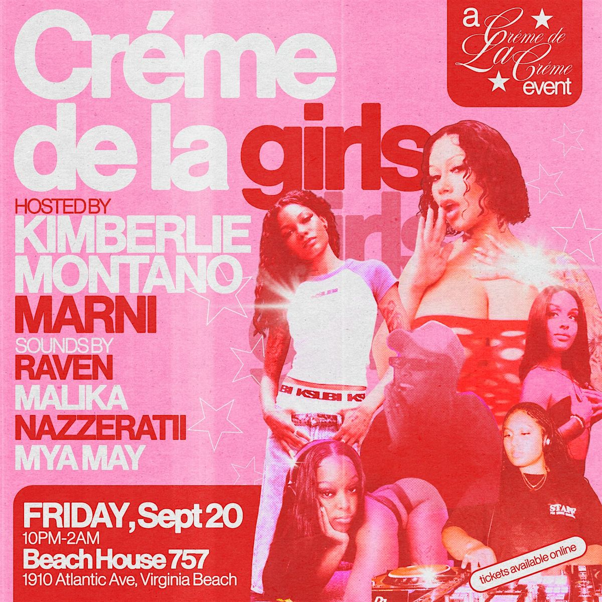 Creme de la Girls! Hosted by Marni & Kimberlie Montano