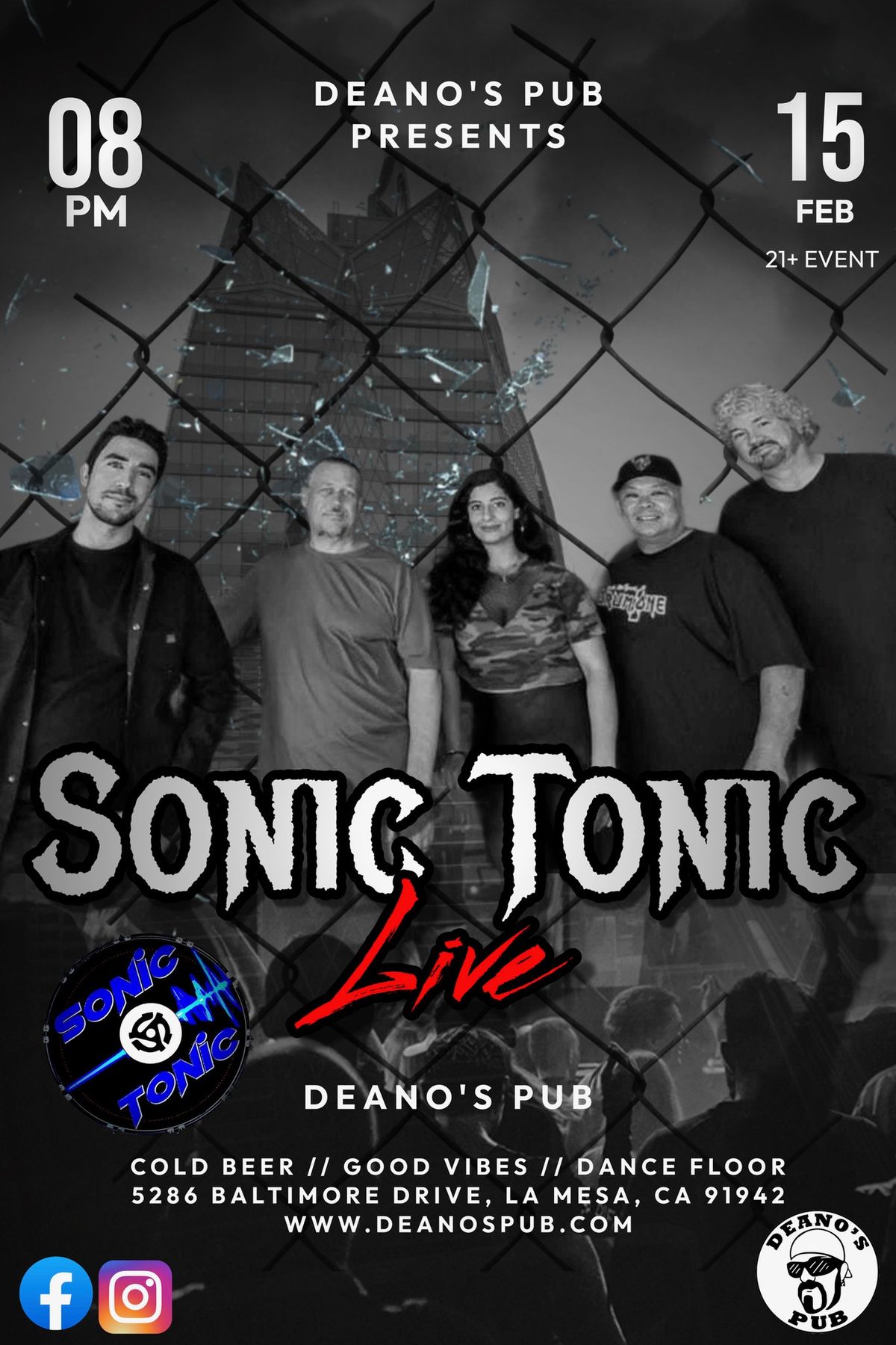 Deano's Live Music - Sonic Tonic