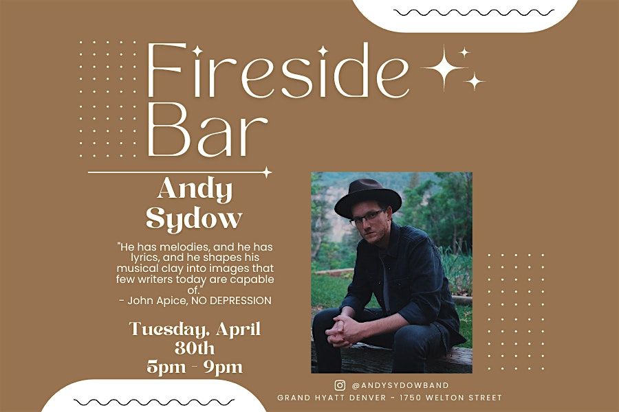 Live Music at Fireside | The Bar- featuring Andy Sydow