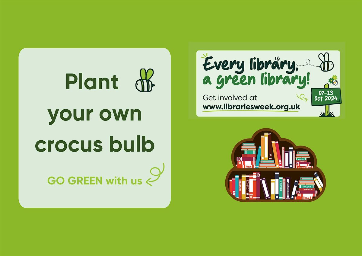 Go GREEN with us at Leyton Library!