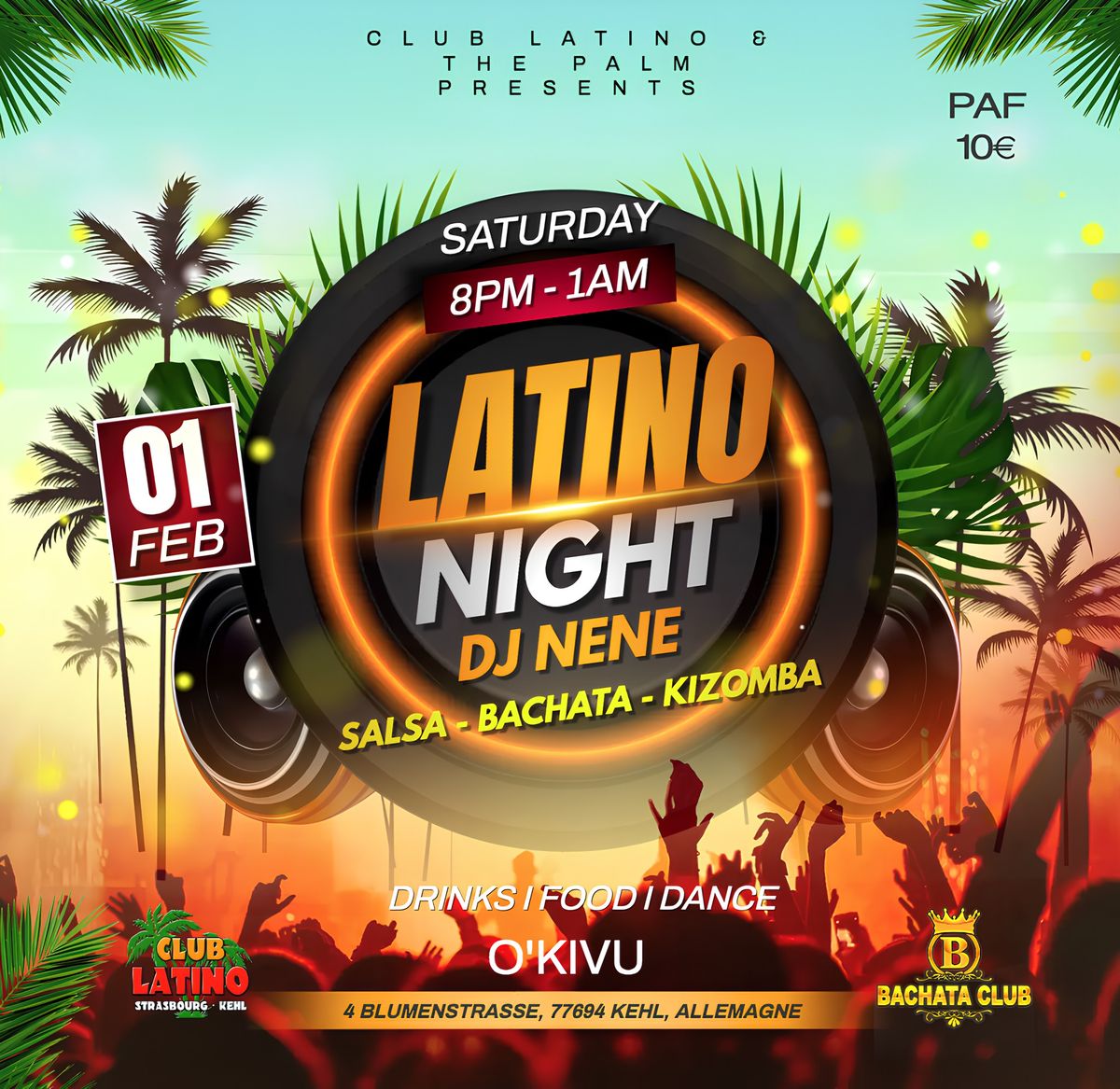 LATINO NIGHT \ud83d\udd7a\ud83d\udd25 O'Kivu Kehl