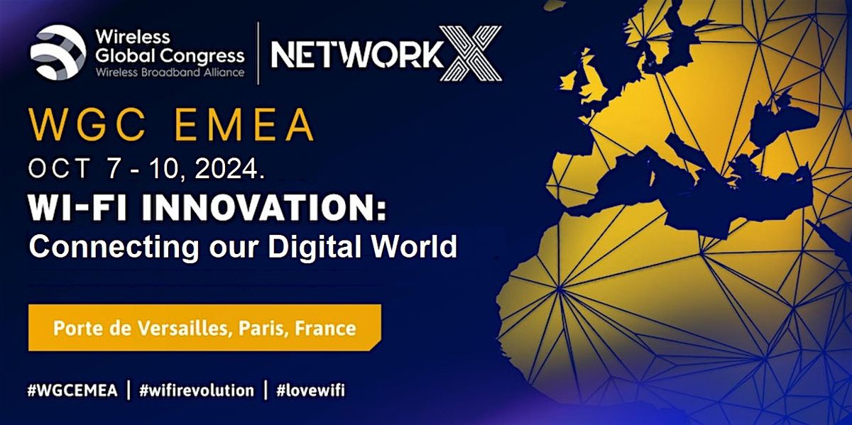 Wireless Global Congress EMEA. Porte de Versailles. Oct 7 - 10, 2024. (NM)
