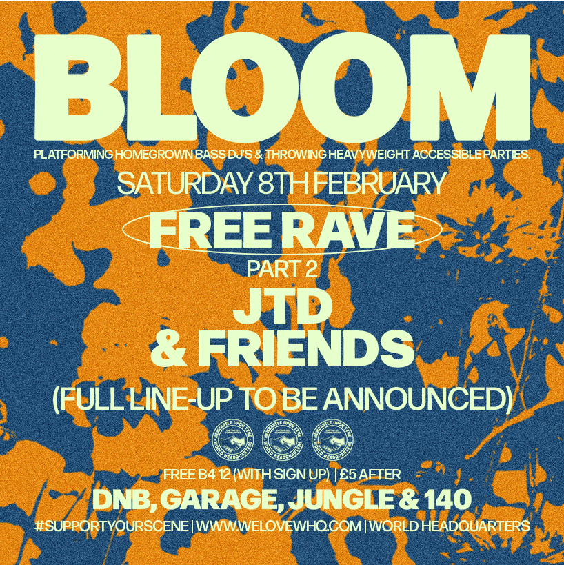 BLOOM - Free Rave Part 2 - D'n'B, Garage, Jungle, 140