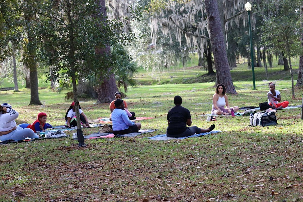 Yoga in the Park Magical Meet up.