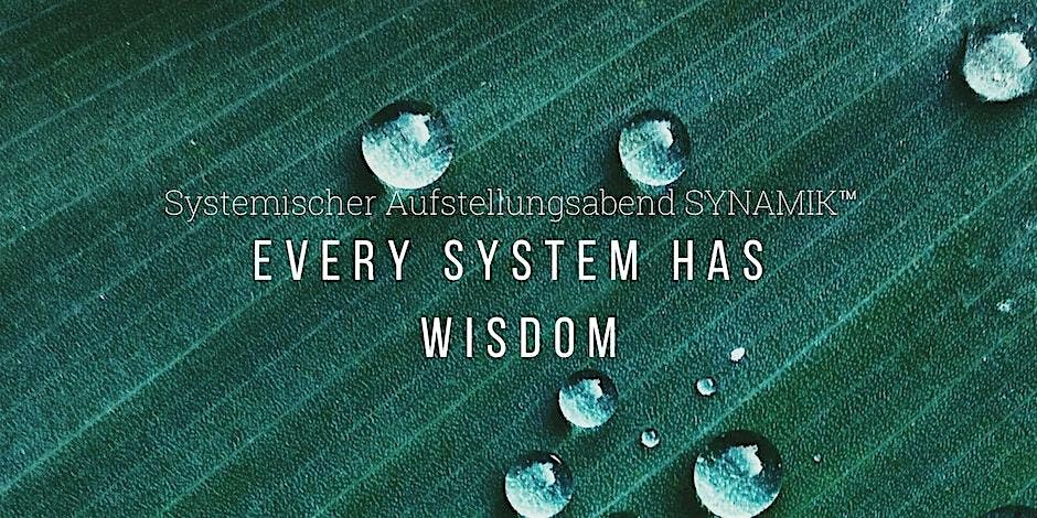 Systemischer Aufstellungsabend SYNAMIK mit Marcel H\u00fcbenthal