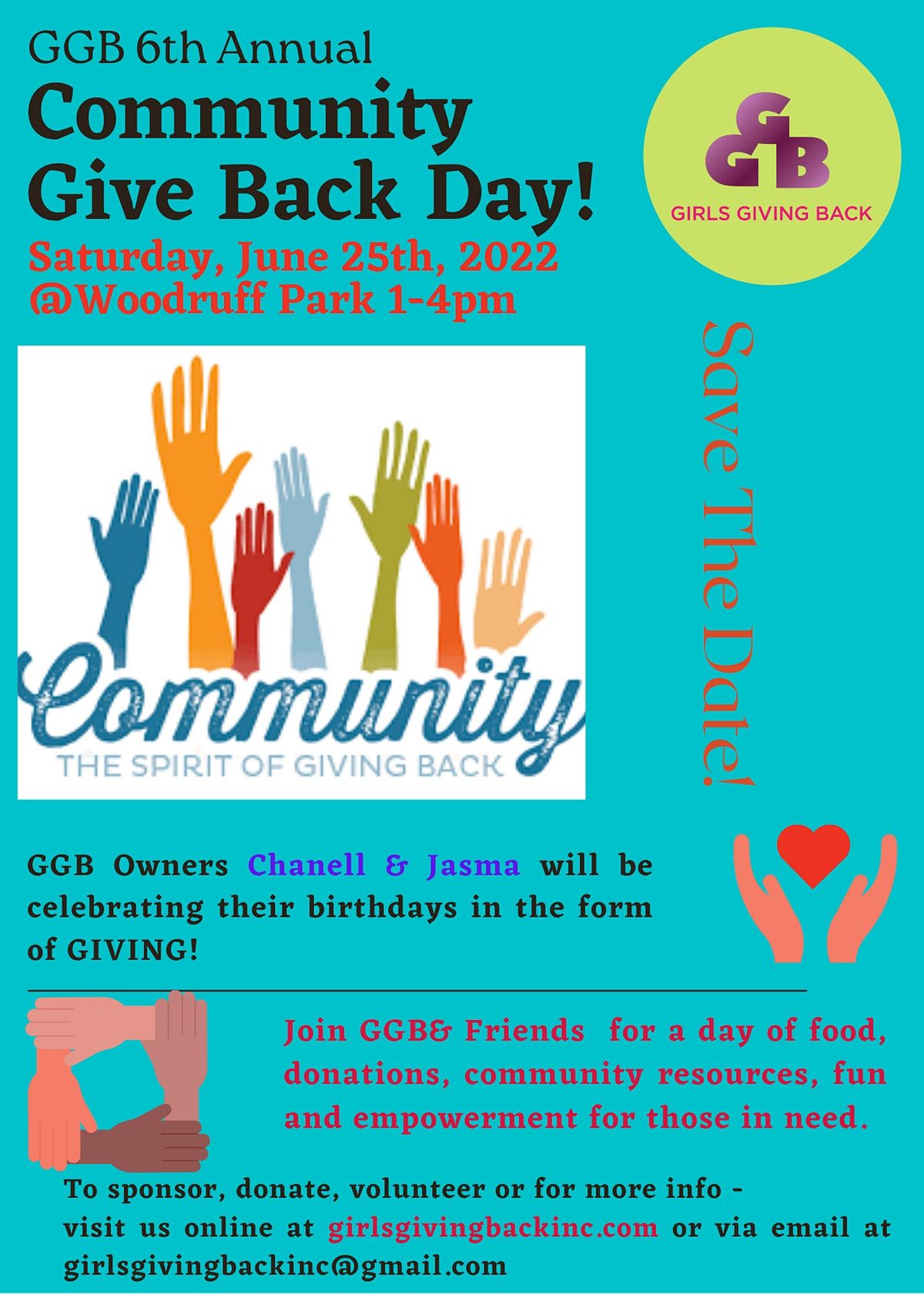 GGB 6th Annual Community Give-Back Day