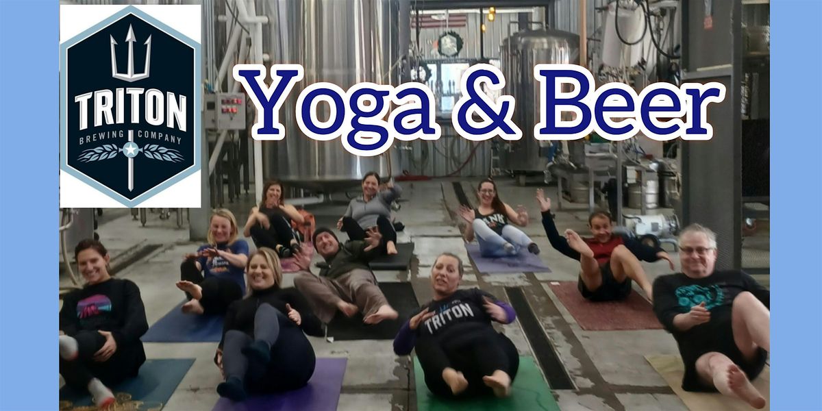 Yoga & Beer at Triton Brewing Co