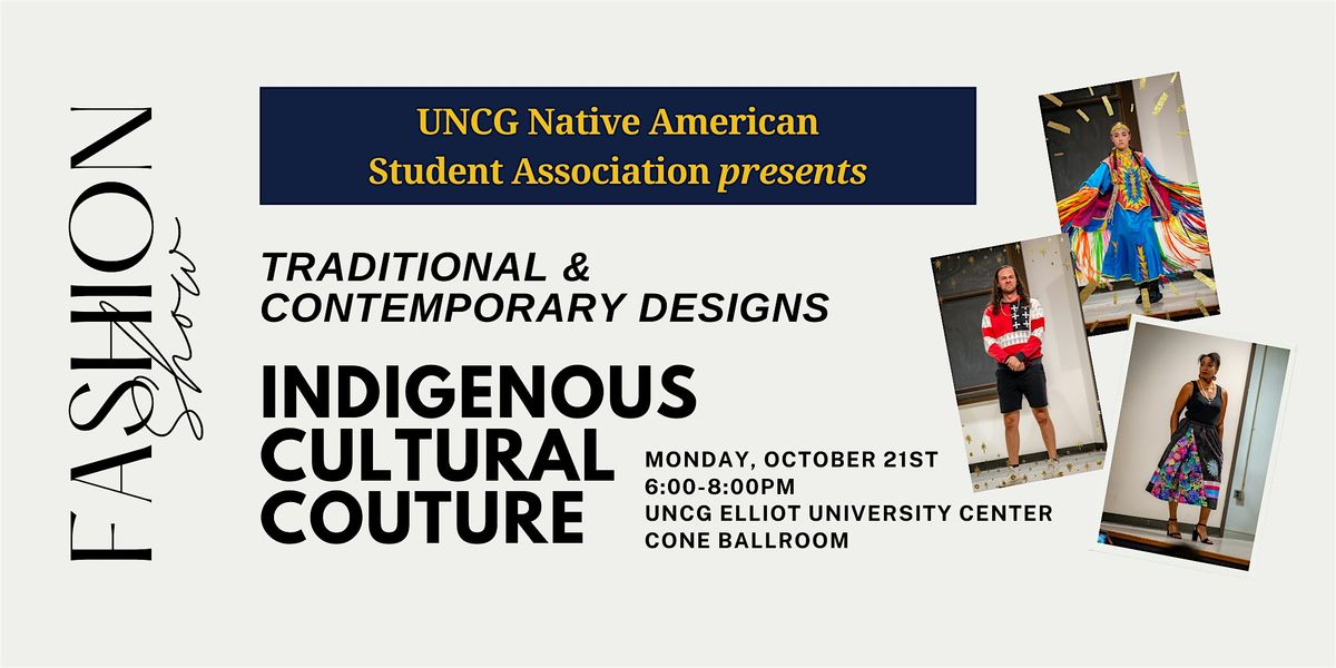 UNCG NASA presents Indigenous Cultural Couture