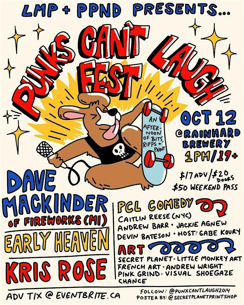 PUNX CAN'T LAUGH FEST DAY 2 @  RAINHARD BREWERY *daytime