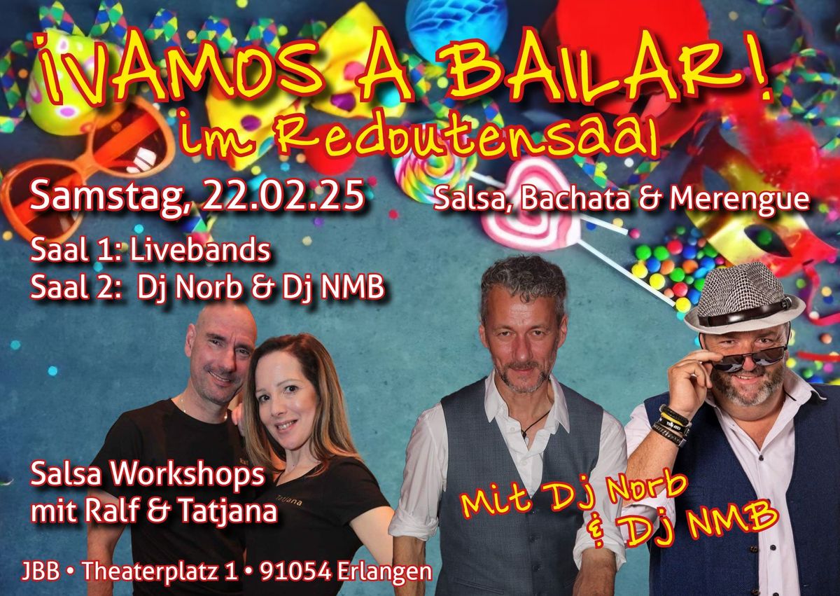 \u00a1Vamos a Bailar! Fasching im Redoutensaal auf 2 Areas!