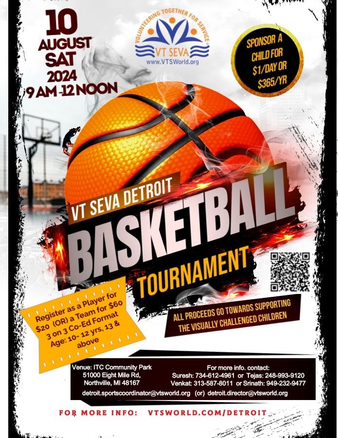 VTSeva Detroit Basketball Tournament 