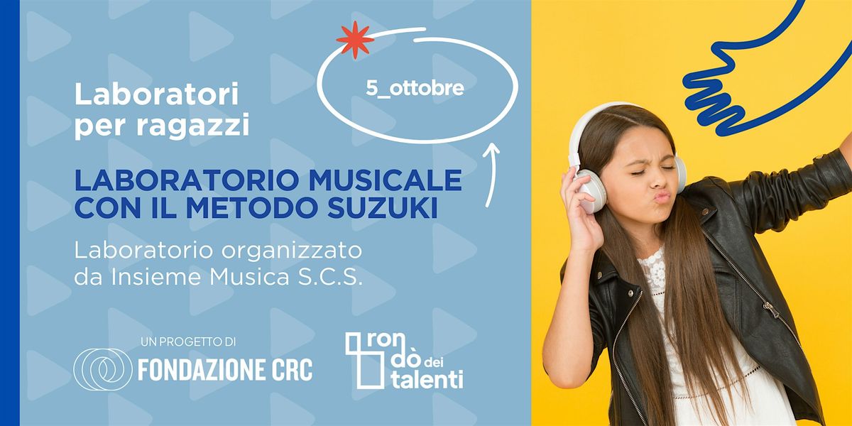 Laboratorio musicale con il metodo Suzuki