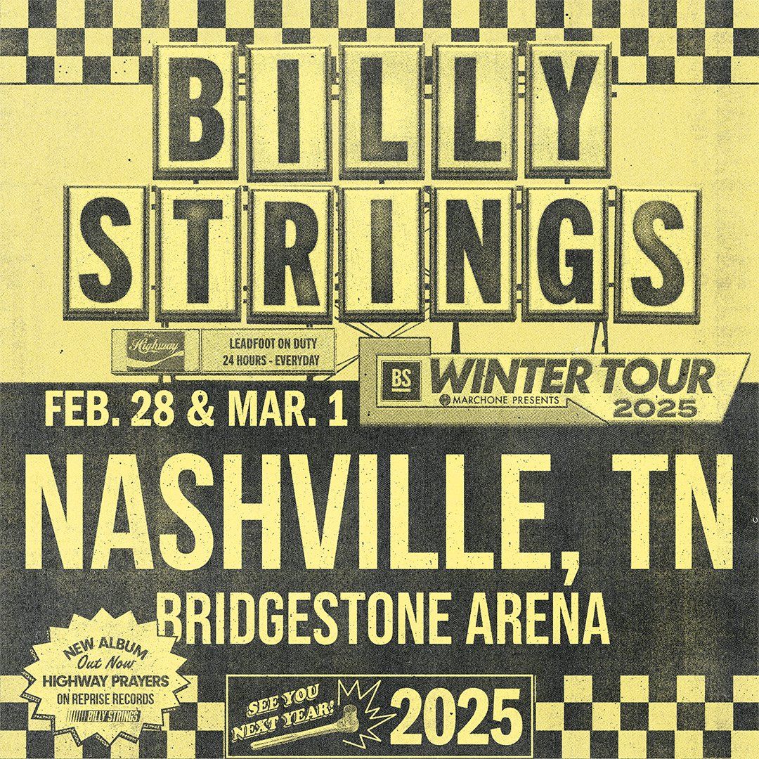 Billy Strings at Bridgestone Arena