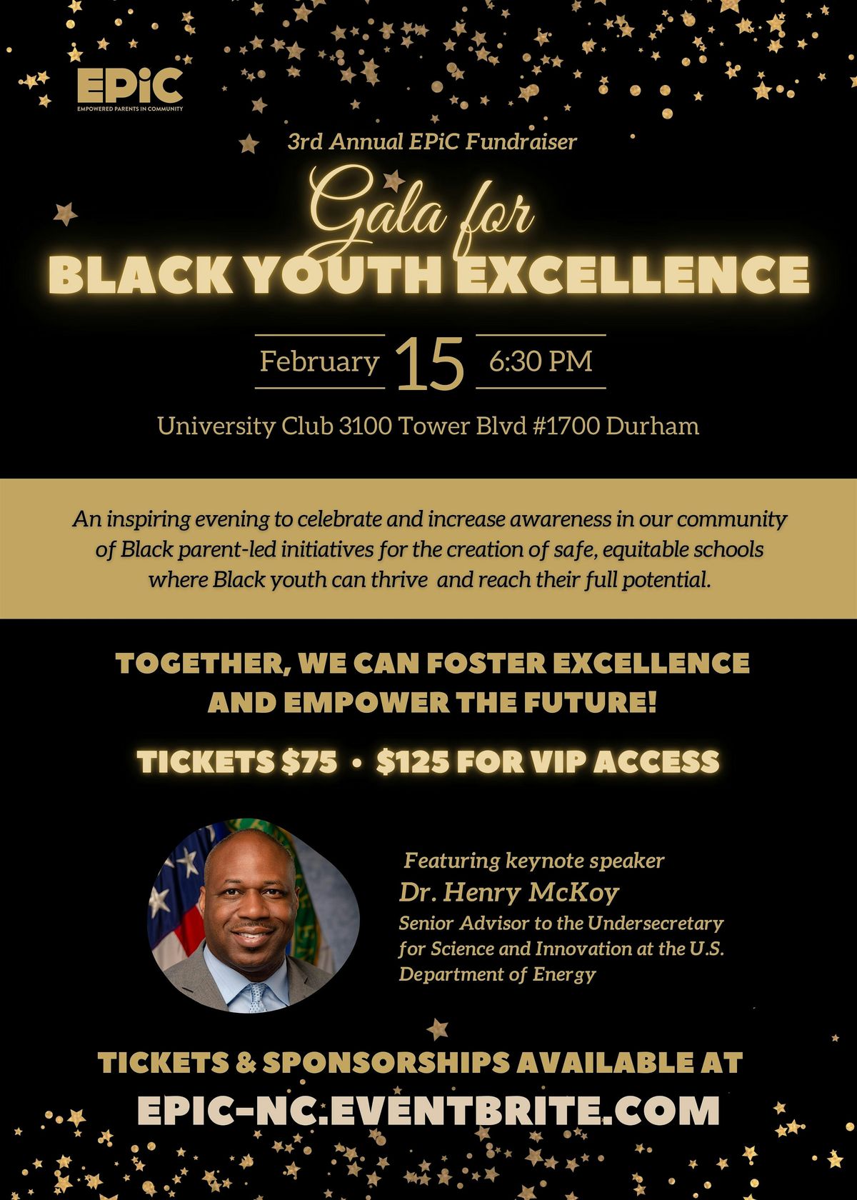 3rd Annual EPiC Fundraiser: Gala for Black Youth Excellence