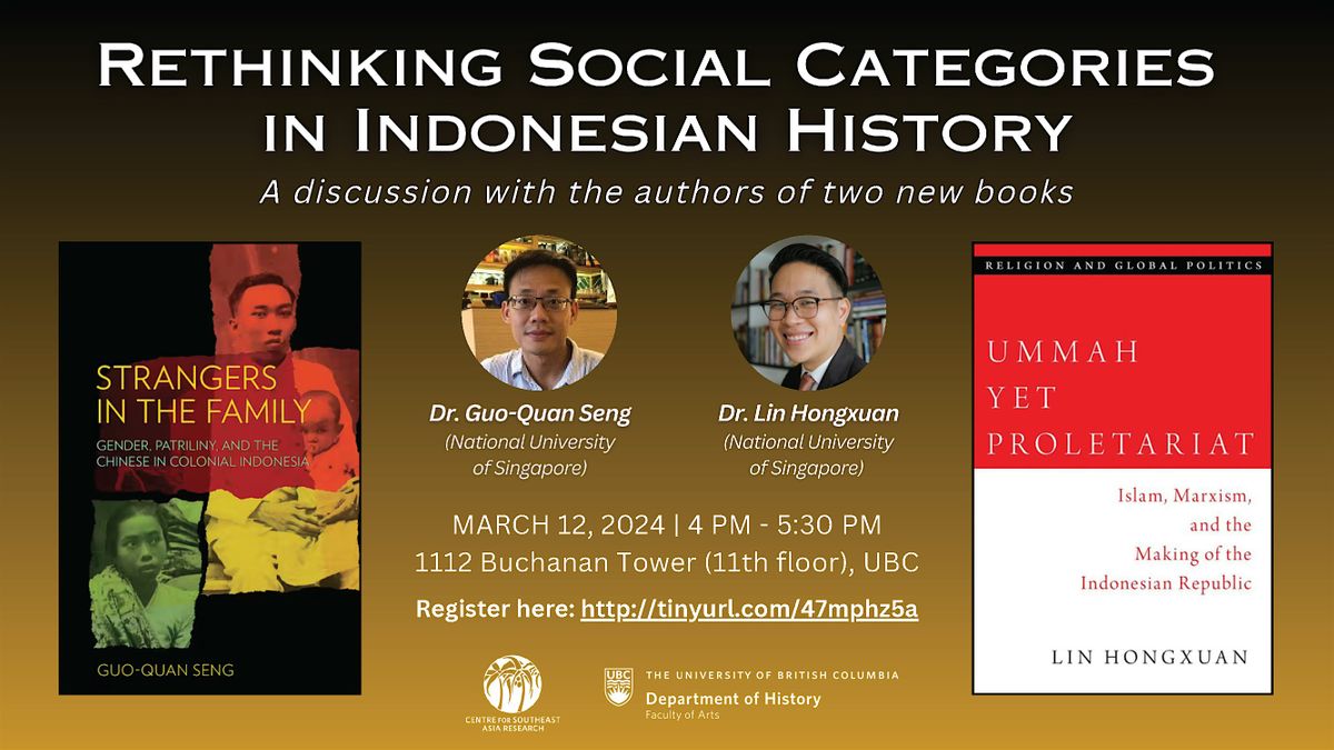 Rethinking Social Categories  in Indonesian History