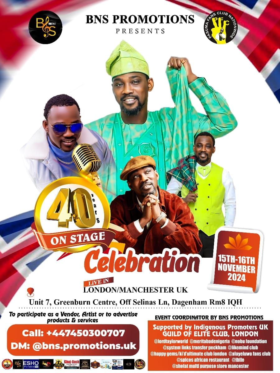 40 Years on Stage Celebration