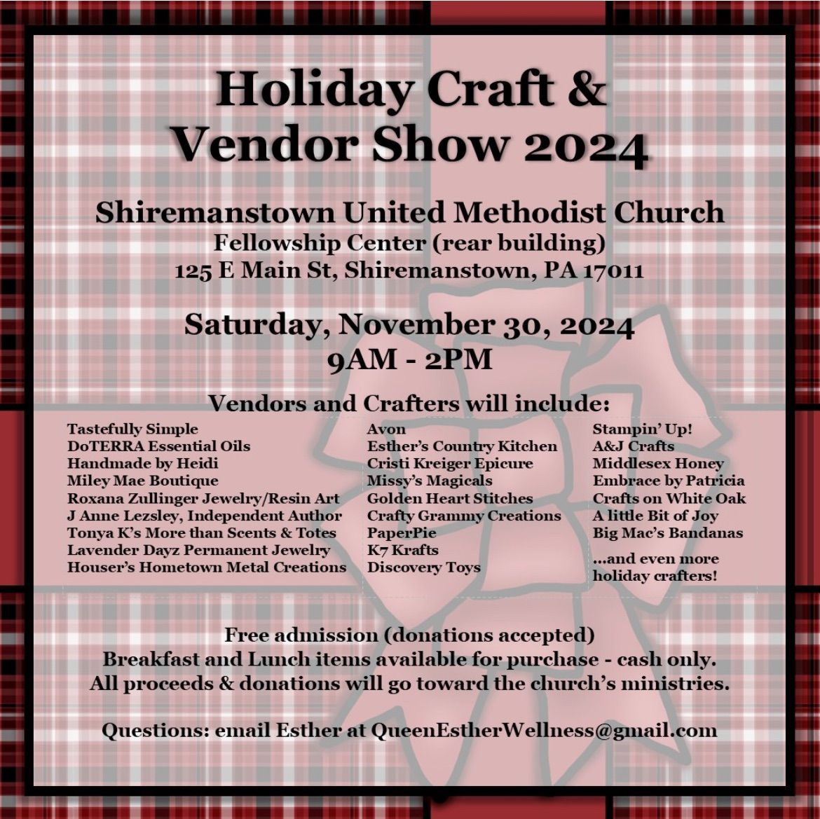 2024 Holiday Craft and Vendor Show