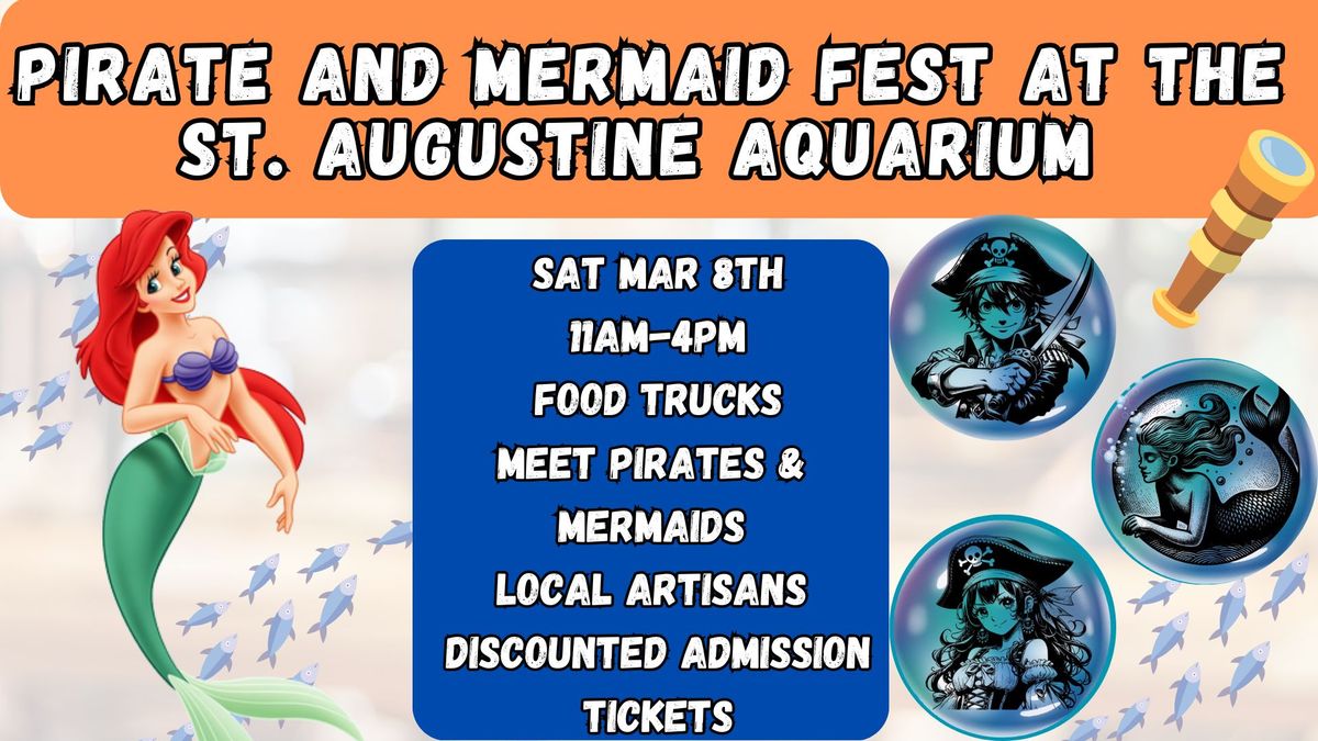 Pirate & Mermaid Vendor Fest at the St. Augustine Aquarium