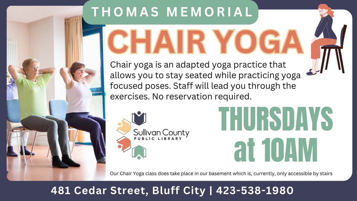 Chair Yoga at the Thomas Memorial branch Library