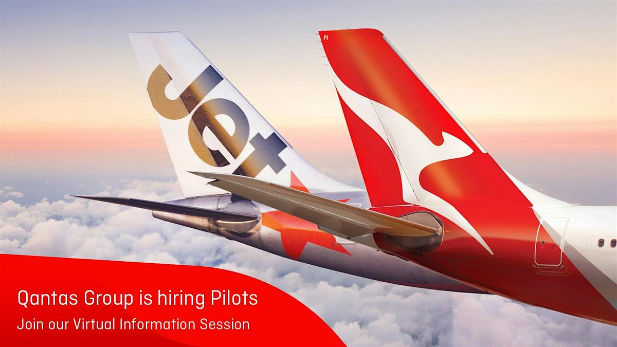 Qantas Group Pilot Information Session - Virtual