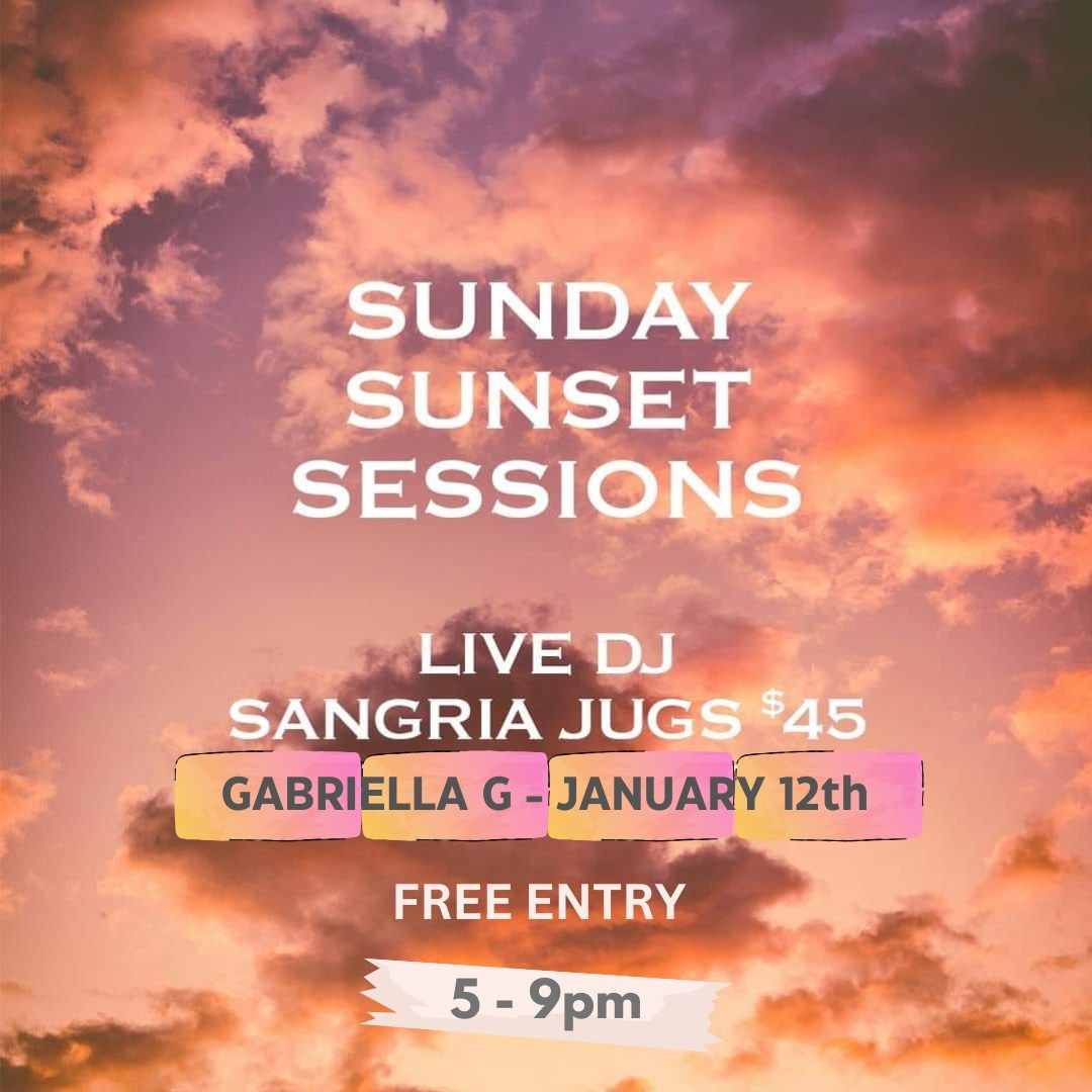 SUNDAY SUNSET SESSIONS | BAR ALBERT | VOCO HOTEL