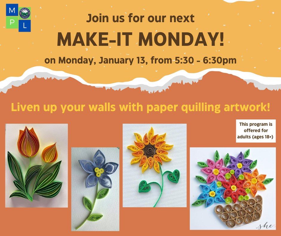 Make-It Monday: Paper Quilling