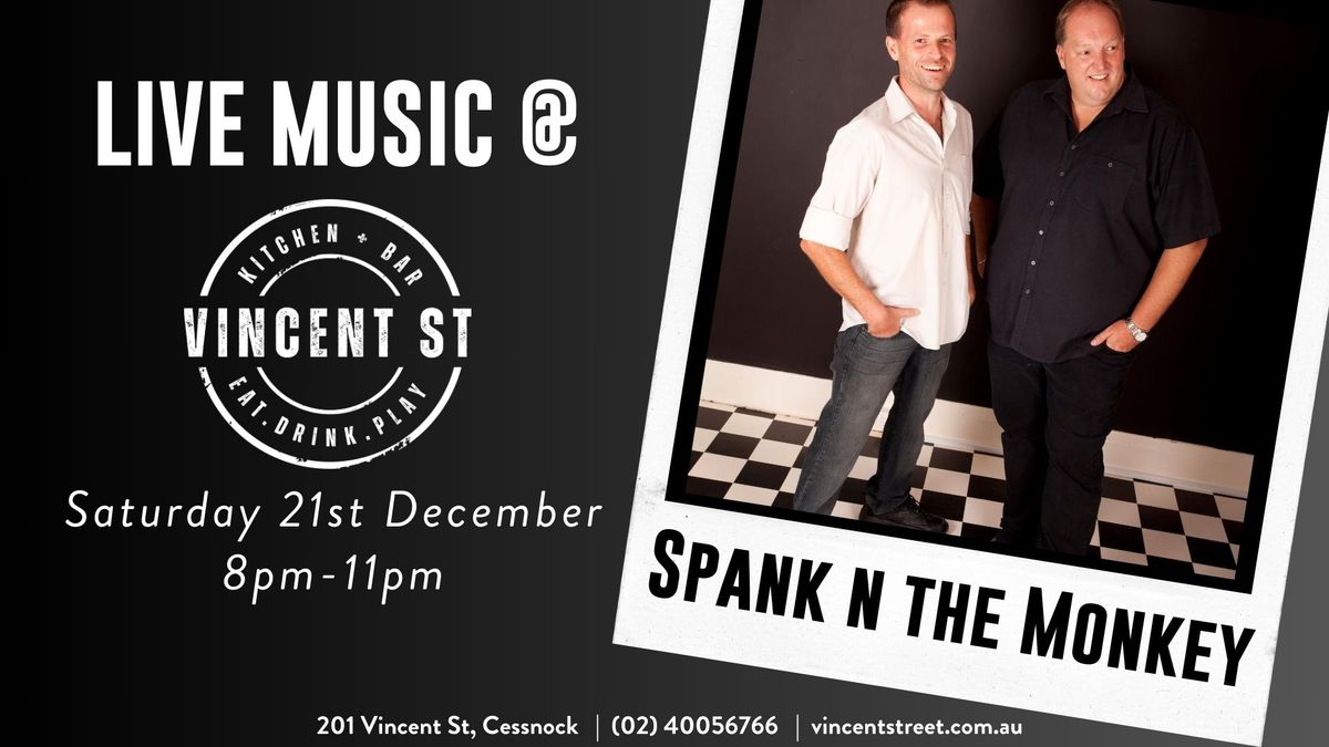 LIVE MUSIC - Spank n the Monkey