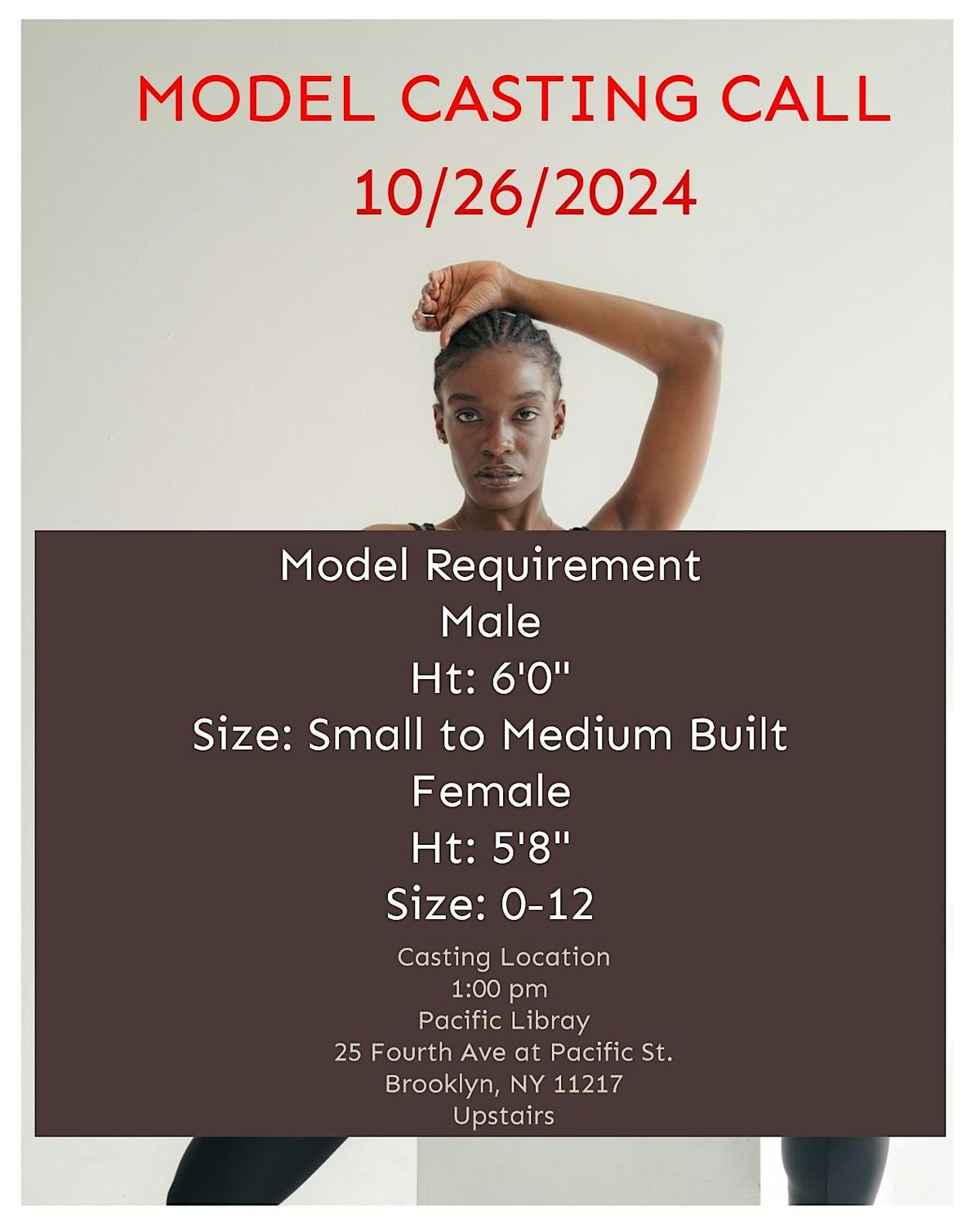 Model Casting Event 10\/26\/2025